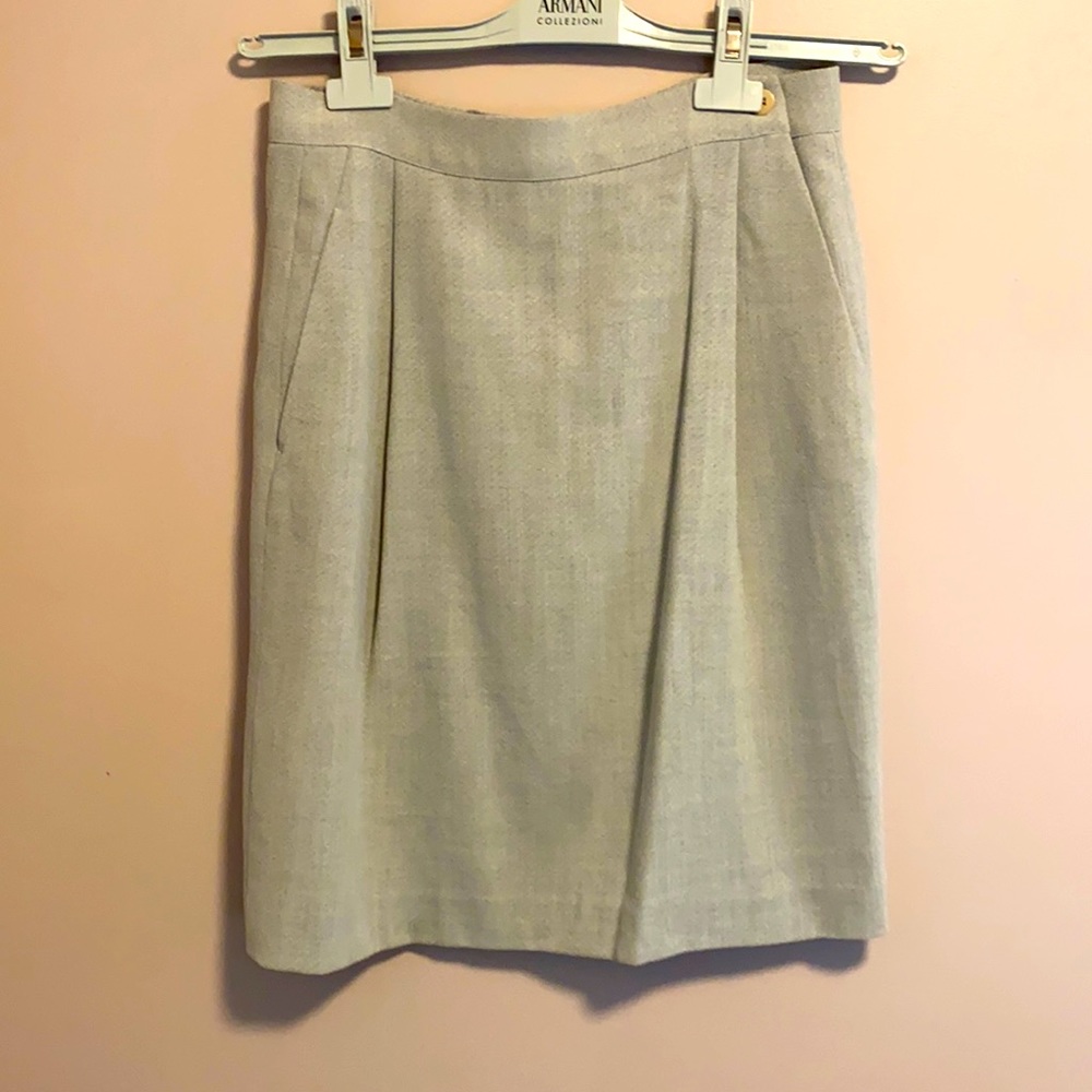 Giorgio Armani Le Collezioni wool skirt